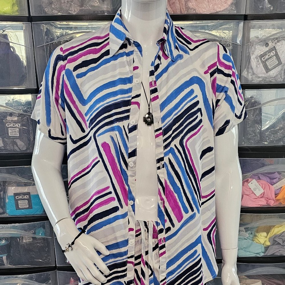 SNK MEN'S MULTI-COLOR 2 PIECE SHORT SET